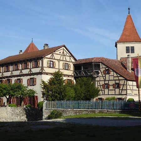 Schlosshotel Harburg Stadelhof Exterior foto